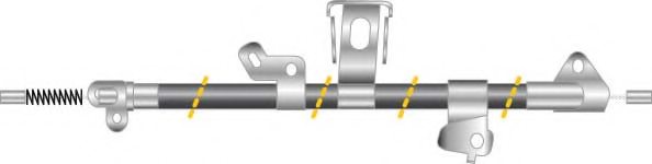 MGA CF6134 Cable, parking brake